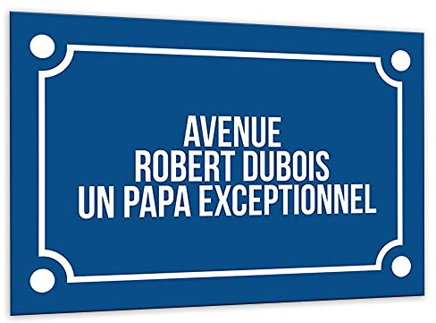 Placa de calle personalizada de acrílico para uso al aire libre