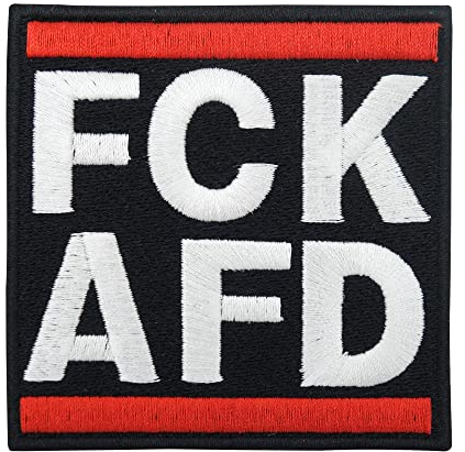 Finally Home FCK AFD Patch zum Aufbügeln | FCK NZS Patches, Anti Afd Bügelbild, Flicken, Aufnäher