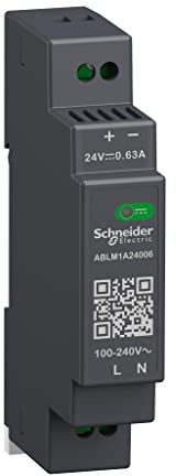 Schneider Electric Modicon Getaktet DIN-Schienen Netzteil 15W, 240V ac, 24V dc / 625mA