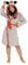 Disney Ladies Minnie Mouse Dressing Gown Super Soft Fleece Grey Hooded Robe Gift For Women (M, Grey)