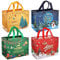 Weihnachtsgeschenktüten,Weihnachts-Tragetaschen mit Griffen, Weihnachts-Leckerei-Taschen, Multifunktions Weihnachts Vliestüten zum Einpacken von Geschenken, Einkaufen, Weihnachts Partyzubehör