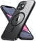 OWKEY Magnetic for iPhone 11 Case, Compatible with MagSafe Military-Grade Protection with Screen Protector, Anti-Yellowing Shockproof Protective Phone Case for iPhone 11 (Black)