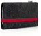 stilbag Handyhülle Leon für Samsung Galaxy S24 | Smartphone-Tasche aus Filz | Handy Schutzhülle | Handytasche Made in Germany (Rot - Anthrazit)
