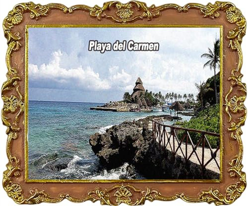 Playa del Carmen Mexico Reise-Souvenir-Kühlschrankmagnet, Kühlschrankdekoration, Magnet