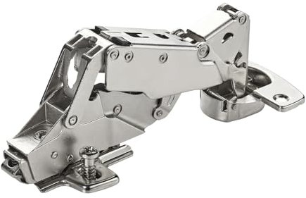 SOTECH Cerniera grandangolare 165° Sensys 8657i Arresto centrale (semipresente) chiusura morbida e automatica, montaggio rapido incl. piastra di montaggio Altezza 0 mm con viti Euro