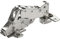 SOTECH Charnière grand angle 165° Sensys 8657i Butée centrale (semi-fixe) Retrait à zéro, fermeture en douceur et fermeture automatique, plaque de montage incluse Hauteur 0 mm avec vis Euro