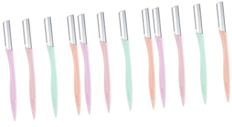 Beaupretty 12 Sätze Augenbrauen Rasierer brow tool eyebrow scissors Augenbrauen Trimmen Werkzeug Augenbrauen Trimmen Set Augenbrauenrasierer Augenbrauen-Make-up-Toolkit Augenbrauenentferner