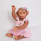 ROSHUAN Realistische Reborn Babypuppen Affe Puppen 55,9 cm Ganzkörper Weiches Silikon Vinyl Lebensechte Affe Puppen Beschwerte Real Life Looking Reborn Babypuppen Spielzeug Affe Puppen