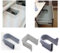 SQING Cajón de Fregadero en Forma de U de plástico, Muebles de baño y Cocina, Ojal Empotrado en U Debajo del Drenaje del Fregadero(Type 1)