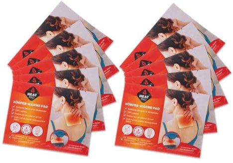 Laro Wärmepflaster Schmerzlinderung Heatpad Multiwärmer Wärmepads - 10/20/40/80/160/320Stück - EXTRA WARM -100% natürlich - 8 Stunden verlässliche Wärme, Anzahl:80