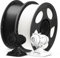ANYCUBIC PLA+ Filament 1.75mm, Refill PLA Plus Filament und Spool Kit, Hohe Zähigkeit und Präzision -3D-Druckmaterialien, Intelligente Identifikation, 2KG Schwarz & Weiß