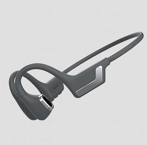 LOBKIN Cuffie Conduzione Ossea, Auricolari Nuoto Bluetooth 5.4, Cuffie Subacquee per Piscina IPX8, Open Ear Auricolari Conduzione Ossea con Lettore MP3, Cuffia Sportive per Nuoto, Corsa, Ciclismo