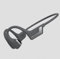 LOBKIN Cuffie Conduzione Ossea, Auricolari Nuoto Bluetooth 5.4, Cuffie Subacquee per Piscina IPX8, Open Ear Auricolari Conduzione Ossea con Lettore MP3, Cuffia Sportive per Nuoto, Corsa, Ciclismo
