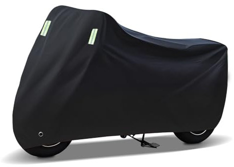 MXQCLSA Housse de Moto, pour Honda NC750X 2016-2024 210D (XL) Impermeable Bâche Moto Poussière Pluie Neige UV Housse Moto Bâche Protection,B-XL