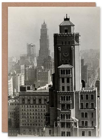 Artery8 Alfred Stieglitz Art Card New York City Cityscape Photograph