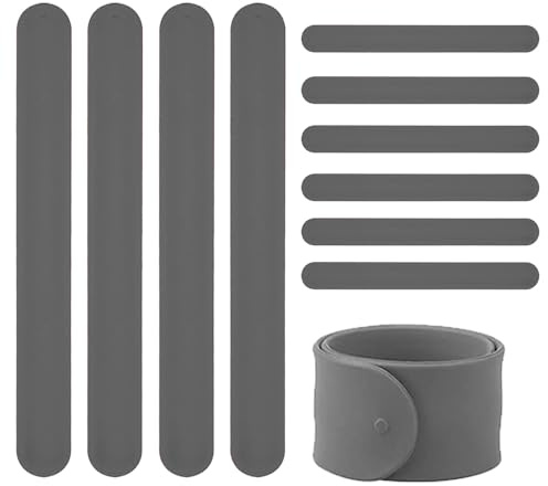 Silicone Wraps for Wrapping Paper - Paper Roll Holder |10pcs Wraps | Silicone Coated Metal Strips | Wrapping Papers Holder Poster Holders for Storage Organization | SiliconeWrist Strap Slap Ring