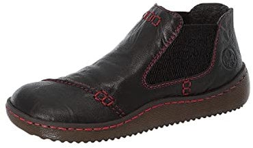 Rieker L8491, Stivali alla Moda Donna, Nero 00, 41 EU
