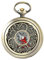 Kcnsieou Taschenuhr, galvanisiert, poliert, Vintage-Bronze, Kompass-Design, Outdoor, Wandern, Navigation, Kindergeschenk