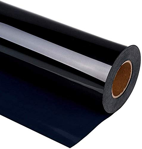 Plotterfolie Textil, 30.5cm×3m Transferfolie Plotter Flexfolie für Cricut und Silhouette Cameo, Verwendet in DIY-T-Shirt-Kleidung und Anderen Stoffen
