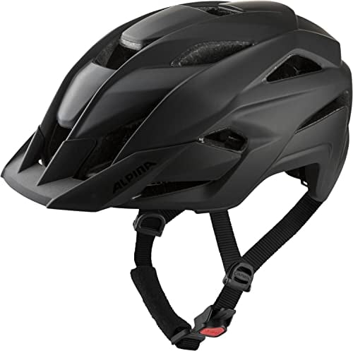 ALPINA KAMLOOP - Individuell Anpassbarer, Leichter & Sicherer Fullface Fahrradhelm mit Kinnbügel, für Erwachsene, Black matt, L (60-64 cm)