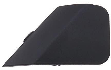 eMagTech Auto Frontstoßstange Abschlepphaken Ösenabdeckung Ösenkappe Schwarz Kunststoff Ersatz Kompatibel mit Fiesta 2008-2012 1532222