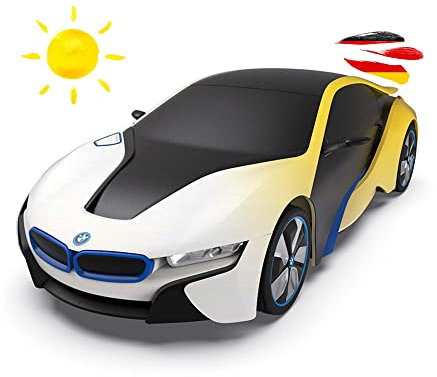 Himoto HSP RC ferngesteuertes Modell-Auto, kompatibel mit BMW i8 UV-Sensitive Collection Edition, Fahrzeug Maßstab 1:24, Sportwagen, Car inkl. 2.4 GHz Fernsteuerung, Ready-to-Drive