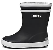 Aigle Baby Flac Fur 2, Stivali da Pioggia, Unisex - Bambini e ragazzi, Blu (Marina), 23 EU