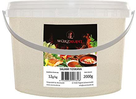 Bayrische Leberkäse - Gewürzmischung, Fleischkäse - Gewürzzubereitung. PE - Eimer 2000g (2,0KG)