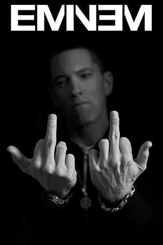 Tainsi ASHER Gift Eminem,Fingers,Paper,Multi-Coloured Poster - Matte poster Frameless Gift 11 x 17 inch(28cm x 43cm)