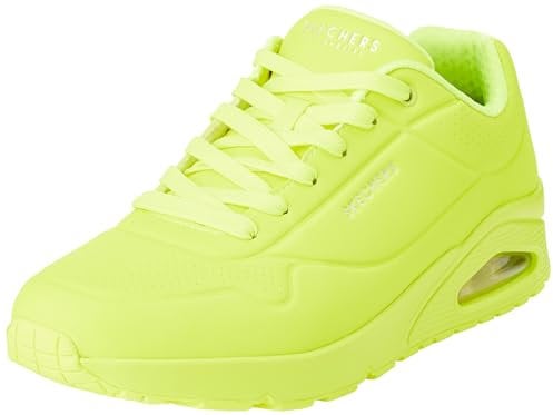 Skechers Uno Stand On Air, Zapatillas Hombre, Lime Durabuck Trim, 41 EU