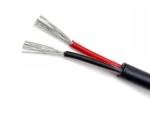 Styire Warming Cable 2Pin Heat Insulation Extend Wire, 22AWG 20AWG 18AWG 300V 3A Cord, Tinned Copper Black Cable for Garden LED Light Car Bicycle Lamp Heating Durable (Color : 200M, Size : 20 AWG)