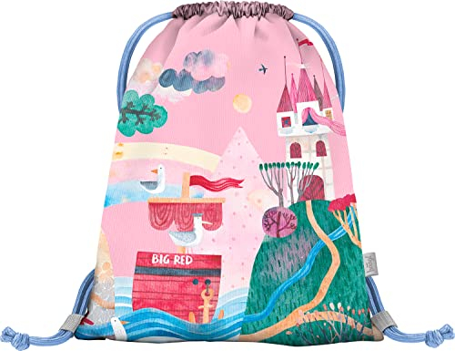 Baagl Turnbeutel Kindergarten, Sportbeutel für Mädchen, Turnsackerl Kinder Sport Beutel Schuhbeutel Sportsack (Märchen)