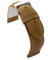 diloy Uhrenarmband aus glattes Rindsleder 26mm 28mm 30mm 32mm 34mm 36mm 38mm 40mm Ref. 302EA Beige 30mm