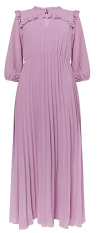 NAEMI Damen Maxikleid 19229648-NA01, Flieder, L