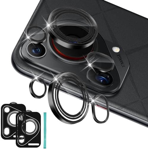 Aerku Protector de Lente de Cámara para Huawei Pura 70 Ultra, Dureza 9H Cristal Templado Protector de Cámara, Resistente Anti-Arañazos Cristal Cámara Compatible con Todos Funda, Negro