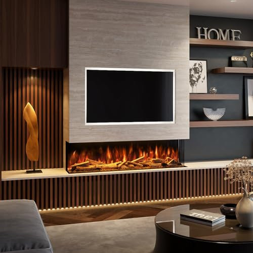 Evolution Fires 1500 Advance Series 3 Sided Electric Fireplace (UK Mainland Shipping Only)