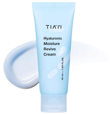 TIA'M Tiam Hyaluronic Moisture Revive Cream, Gesichtsfeuchtigkeitscreme für trockene und dehydrierte Haut, 50 ml