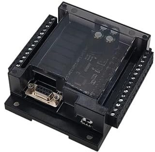 AMEHRU PLC Programmable Logic Industrie Controller Mit Shell FX2N-10MR/MT 14/20//24/30/32MT Transistor Relais Modul DC24V 9,6 kbps(2N-10MT,with DA 0-10V Output)