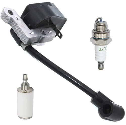 ZAMDOE 850108001 850108002 Ignition Coil for Ryobi RY26000 RY26500 CS30 RY26520 RY26540 RY26921 TP26 Hedge Trimmer, for Homelite UT-08580 UT-08580S UT-08981 UT-08520 UT-08921 UT-08550 UT-08951 Blower