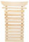 Qianly Holz Karate, Gürtel Display Rack, Taekwondo, Gürtel Display Halter, Faltbar, Hängende Display, Kampfsport, Holz Gürtelhalter