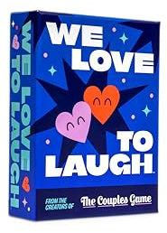 DSS Games We Love to Laugh [A Couples Game, Lustiges Beziehungs-Kartenspiel, Date-Nacht-Ideen für Freundin, Freund, Partner, Ehefrau oder Ehemann, ab 14 Jahren