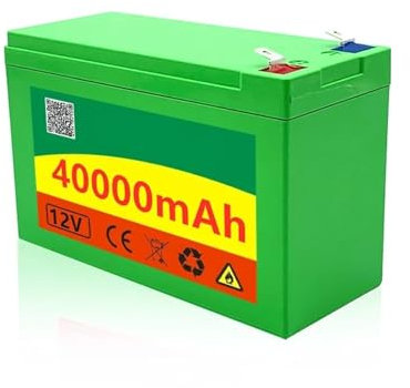 Paquete De Batería De Litio De 12V 40Ah 3S6P BMS De Alta Corriente Incorporado De 20A For Pulverización, Cargador De Vehículo Eléctrico De 12,6 V 3A