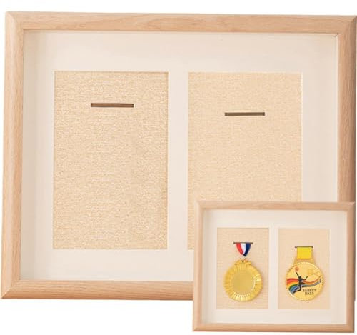 Tsffae Hölzerne Ehrenmedaille, Präsentationsrahmen-Medaille, Staubdichte Vitrine, Medaillen-aufbewahrungsbox Für Die Präsentation Von Militärsport-medaillen-bilderrahmen