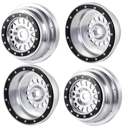 Runup Aluminium Beadlock Felgen für Losi 1/6 Super Baja Rey 2.0 RC Car Upgrade Teile (4pcs)