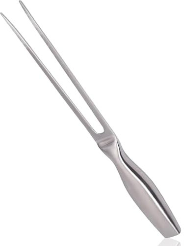 Meat Fork, Stainless Steel Meat Carving Fork,Meat Serving Fork for BBQ Kitchen Turkey Roast Dinner Party Festival,Essential Kitchen Accessory for Serving