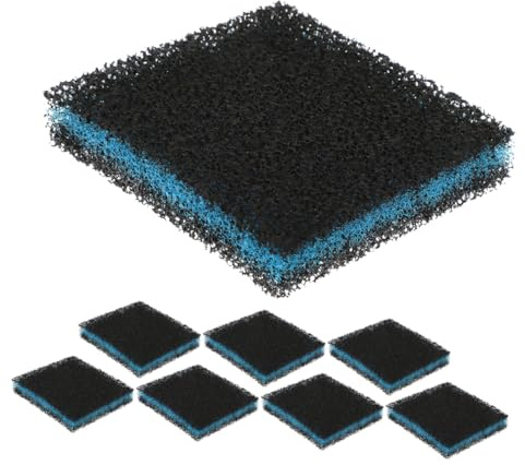 Toyvian 8pièces Filtres de Rechange pour Machine à Laver Attrape-Poils Animaux Compatible avec Appareils Anti-Poils Inclus