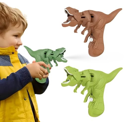 KEQAR 2 Stück wasserpistole klein,Wasserspritzpistolen,Spritzpistole,Mini Wasserpistolen,Sommer Spielzeug Garten Pool Party Mitgebsel für Kinder,Dinosaurier-Design