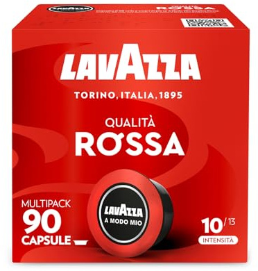 Lavazza, A Modo Mio Qualità Rossa, 90 Capsule Caffè