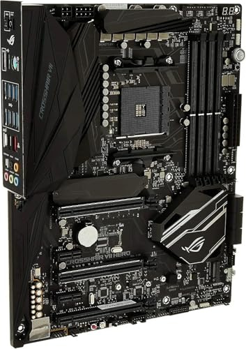 Motherboard Fit For ASUS ROG CROSSHAIR VII HERO Motherboard AMD X470 AM4 Supports 9700 5600X 5700X 5800X3D 2700X Cpu DDR4 M.2