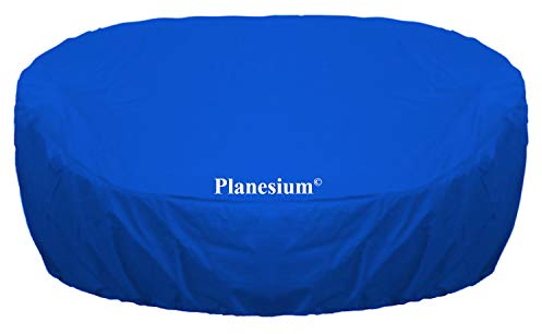 Holi Europe Premium Sonneninsel Abdeckung Schutzhülle Abdeckplane Rund Ø190cm x 85cm Blau